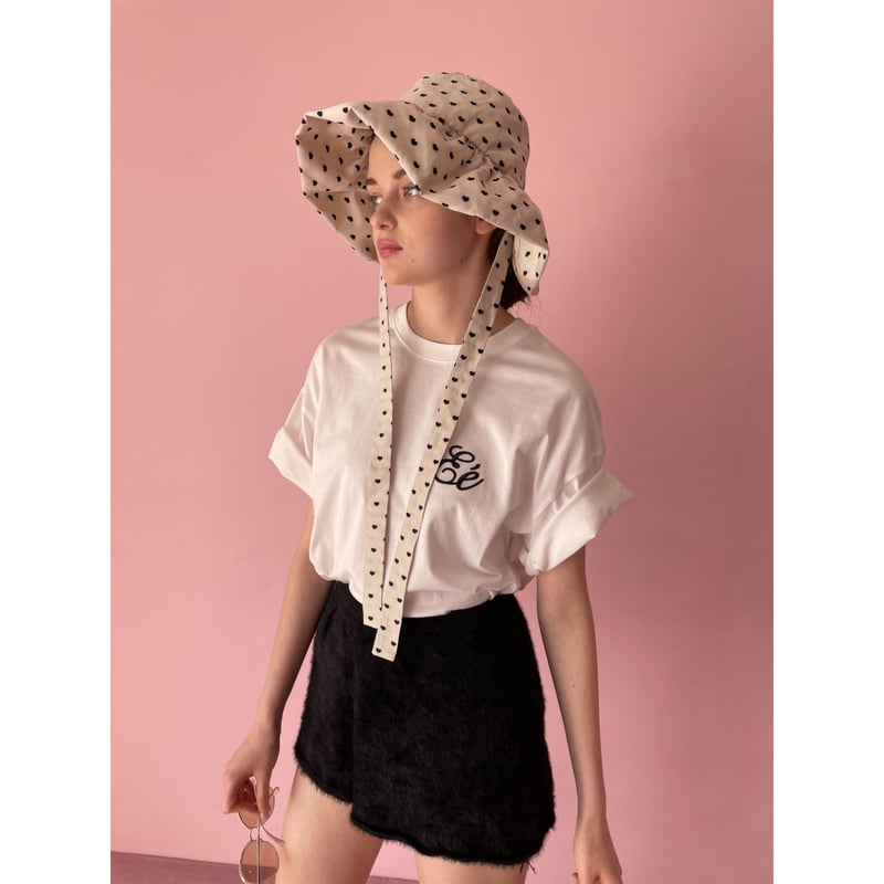Princess Aurora＞ Eé BIG TEE white | épine