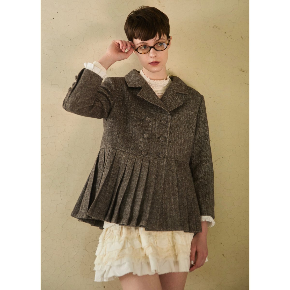 pleats frill jacket （3color） | épine