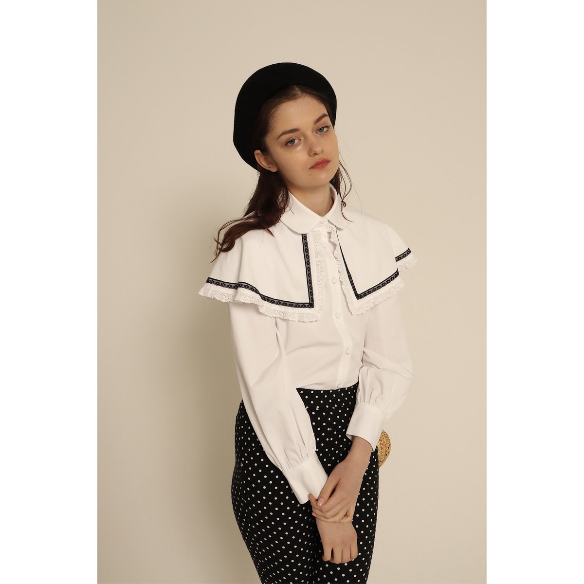 épine lace rib 2way tops 半袖　トップス　バレエコア épine‪‪ lace rib 2way top (red) - メルカリ‬‬