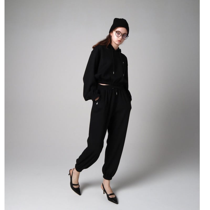 épine - エピヌ é knit jersey set up black é knit jersey set up black | épine