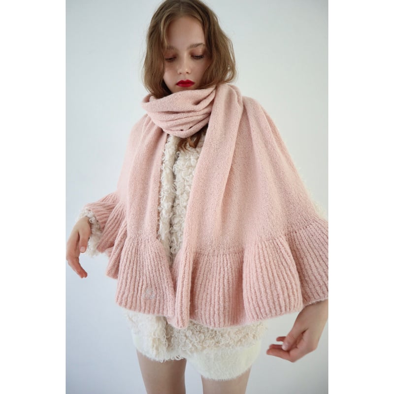 Eé frill knit muffler（4color） | épine