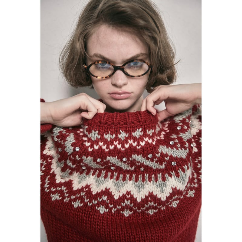 bijou Nordic knit (3color) | épine bijou Nordic knit (3color) | épine