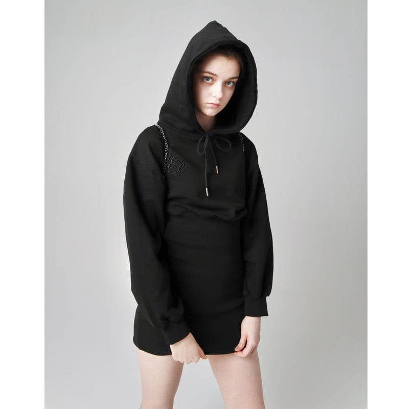 ÉPINE PARIS hoodie flower black