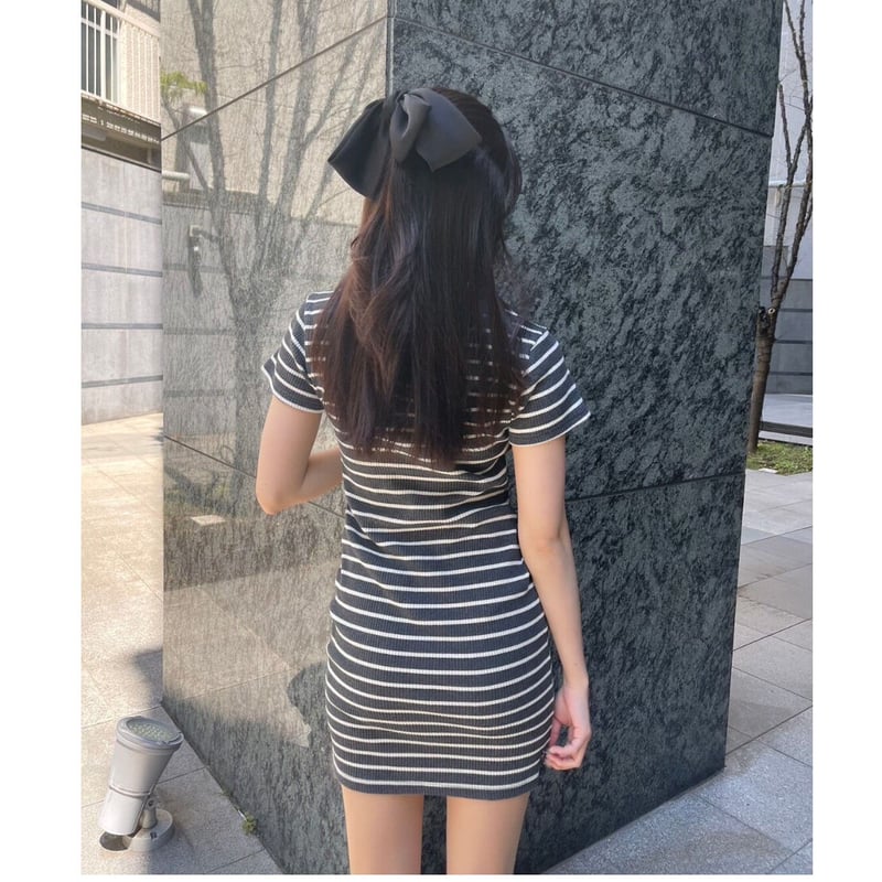 Eé ♡ polo onepiece (2color) | épine Eé ♡ polo onepiece (2color) | épine