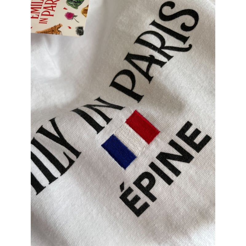 Emily in Paris×épine》French big tee | épine