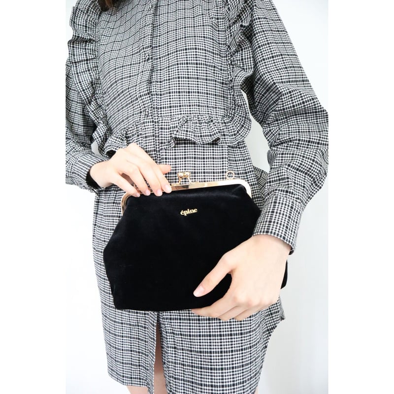 épine logo 2way bag velvet | épine 