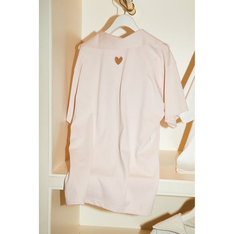 Eé ♡ half zip big tee(3color) | épine Eé ♡ half zip big tee(3color) | épine