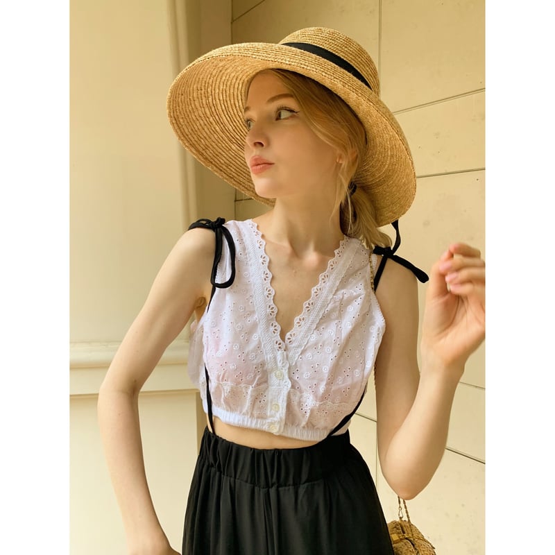 épine lace cotton panier エピヌ パニエ（EPINEコラボ