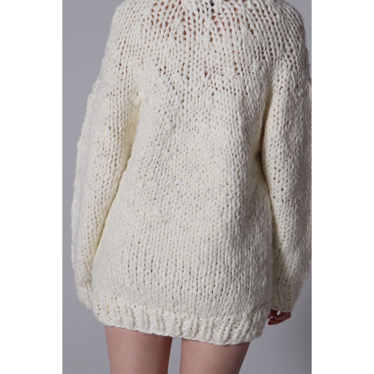 handmade knit ivory | épine