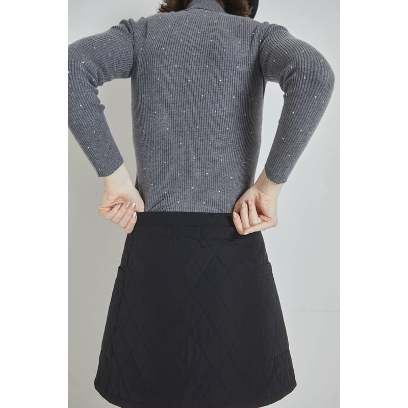 épine label rhinestone rib knit high neck(4colo épine label rhinestone rib knit high neck(4colo