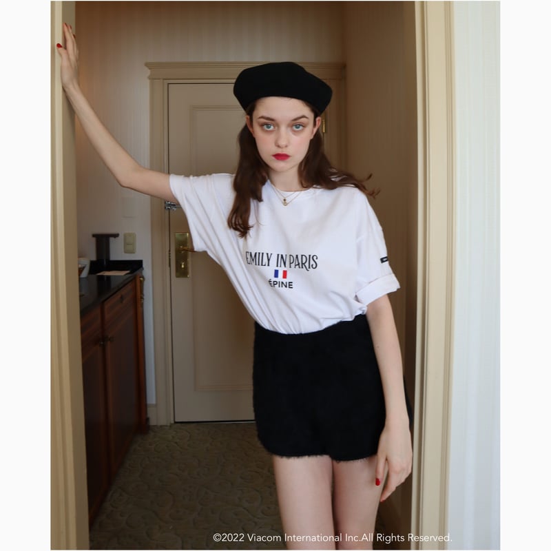 Emily in Paris×épine》French big tee | épine