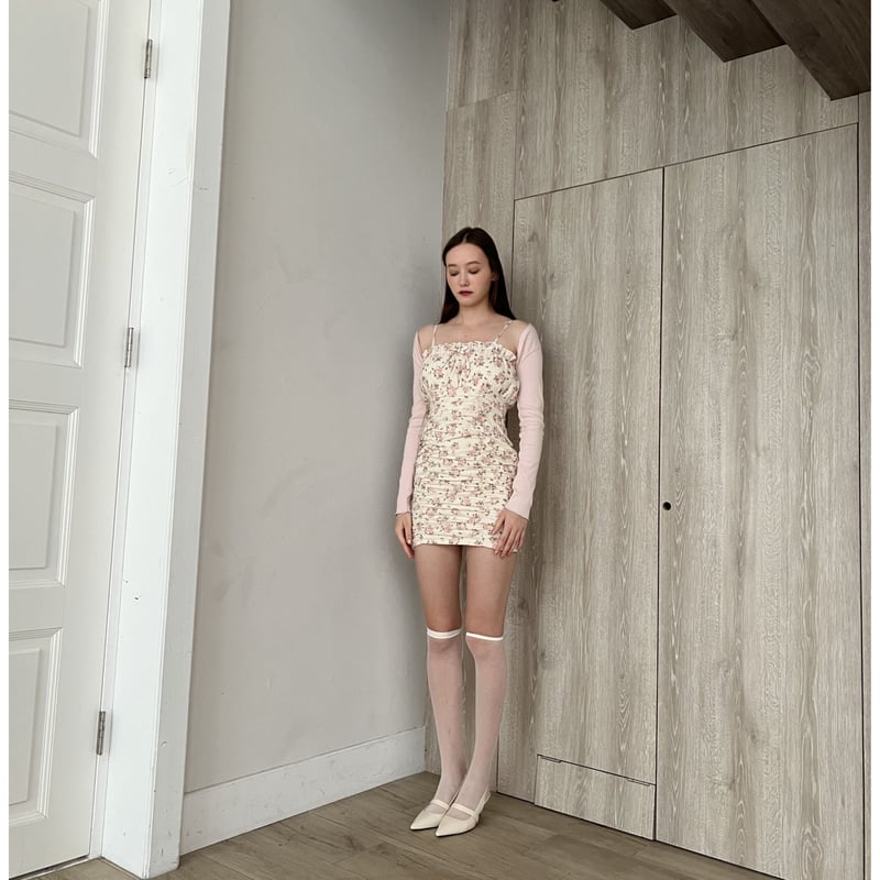 gather ribbon onepiece flower | épine