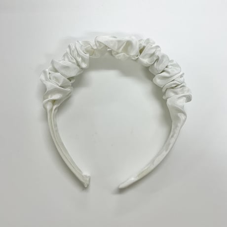 gather headband white