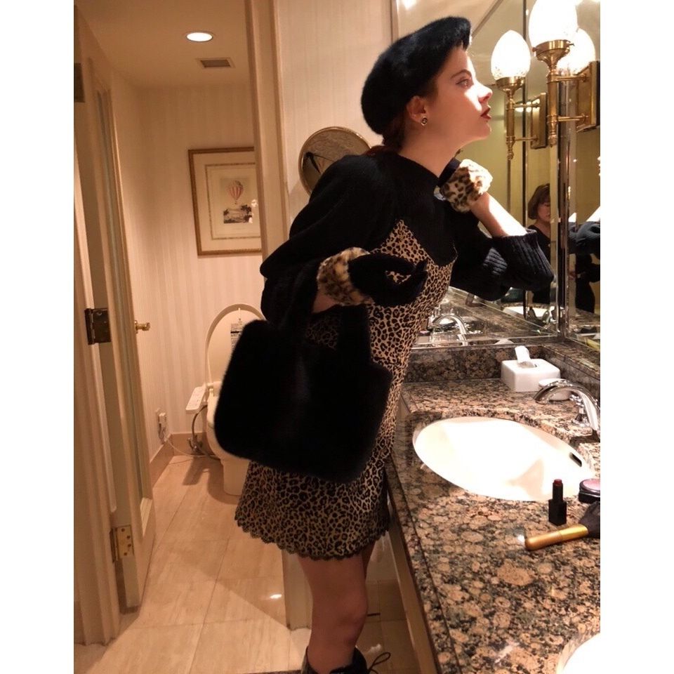 fur hand bag | épine