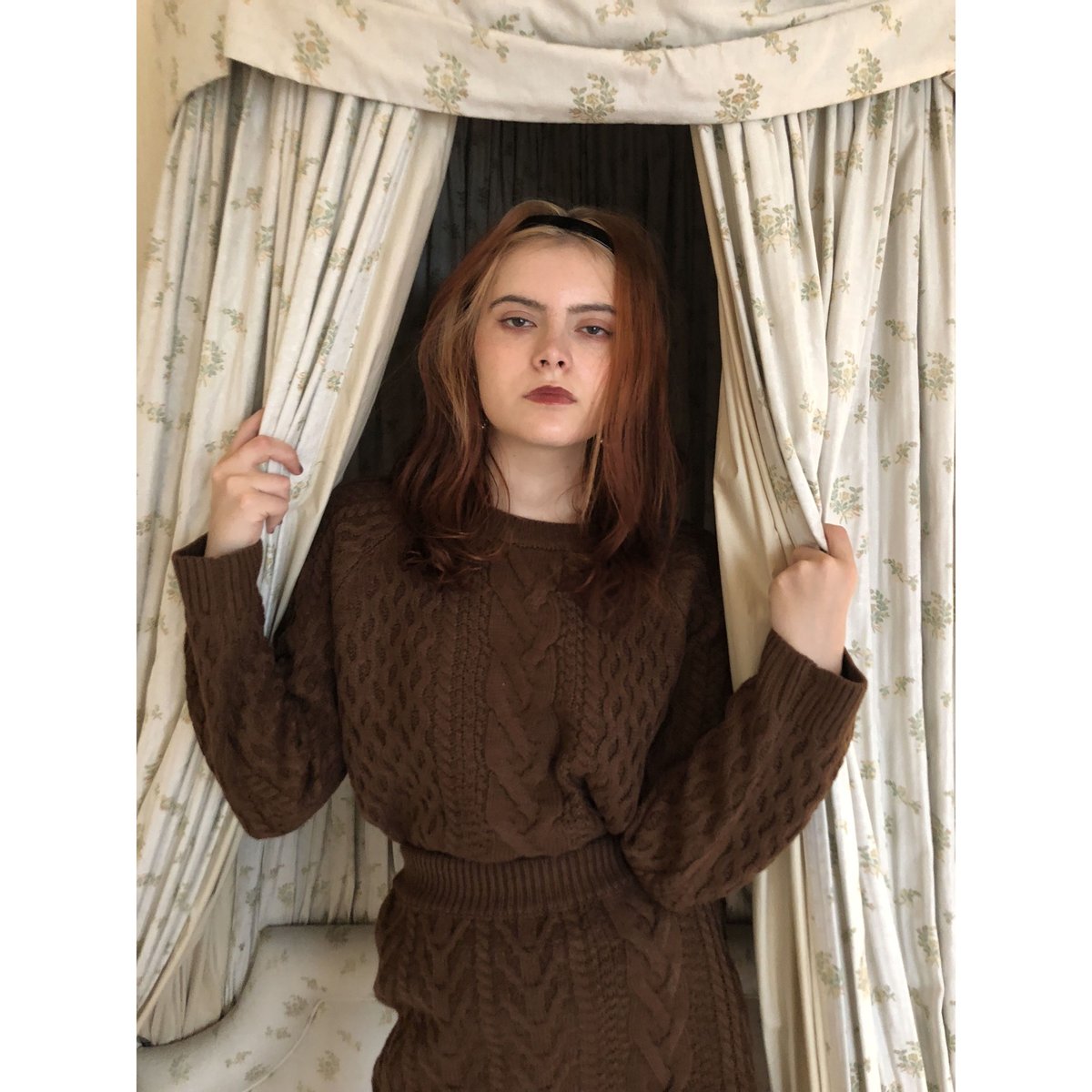 ◾️na.e◾️Cable Warm Knit 未使用 Brown nae ナエ ◾️na.e◾️Cable Warm Knit 未使用 Brown nae ナエ