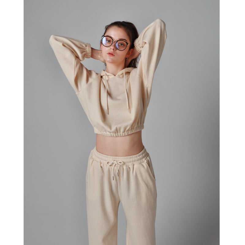 é knit jersey set up ivory | épine é knit jersey set up ivory | épine