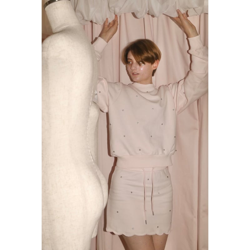 é scallop jersey skirt（2color） | épine