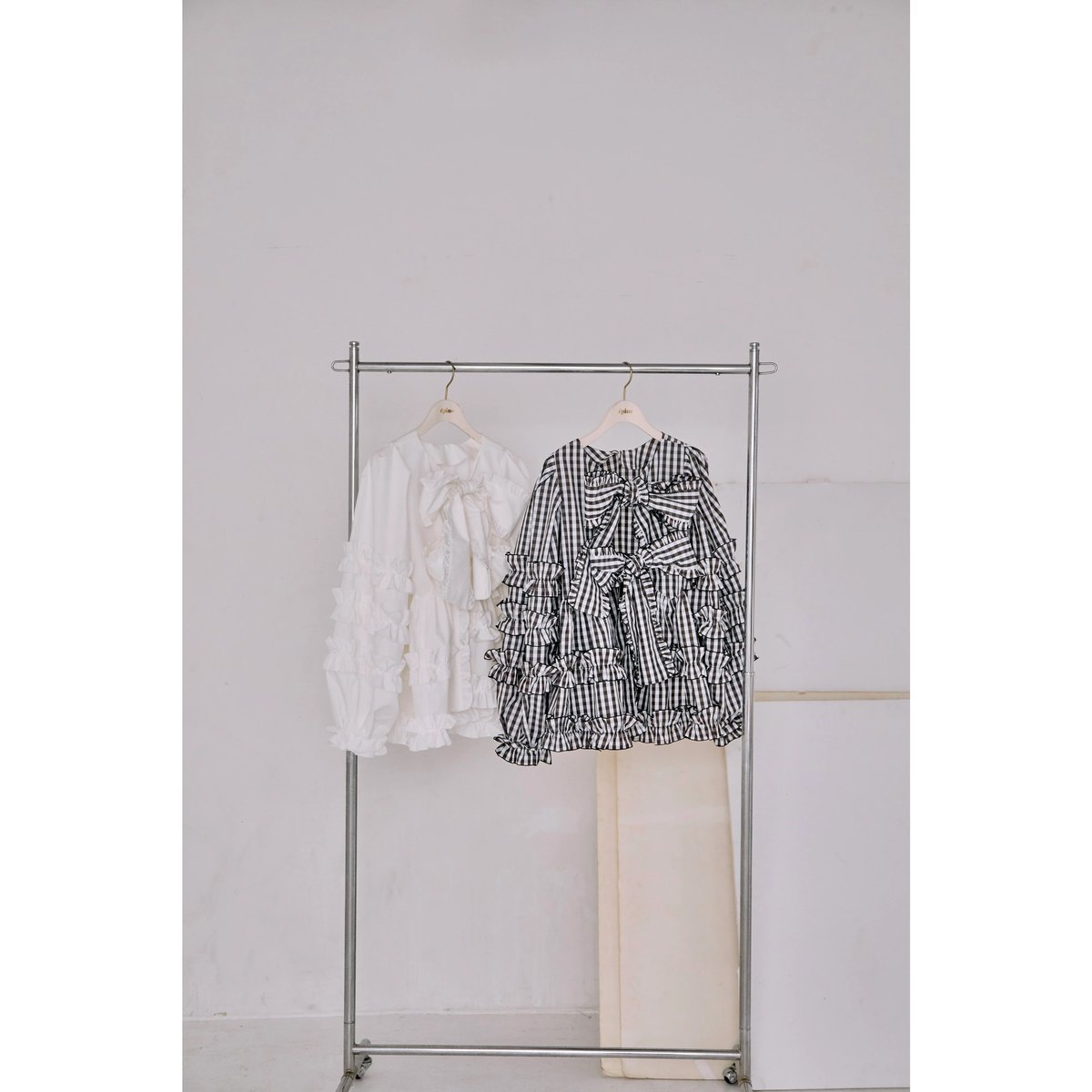 épine double ribbon frill blouse(2color) | épine épine double ribbon frill blouse(2color) | épine