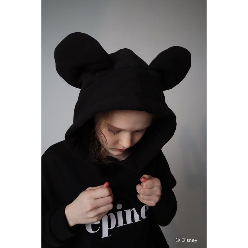 Mickey＞ ear design hoodie | épine 