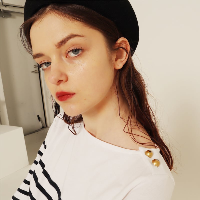 é botton border long tee | épine