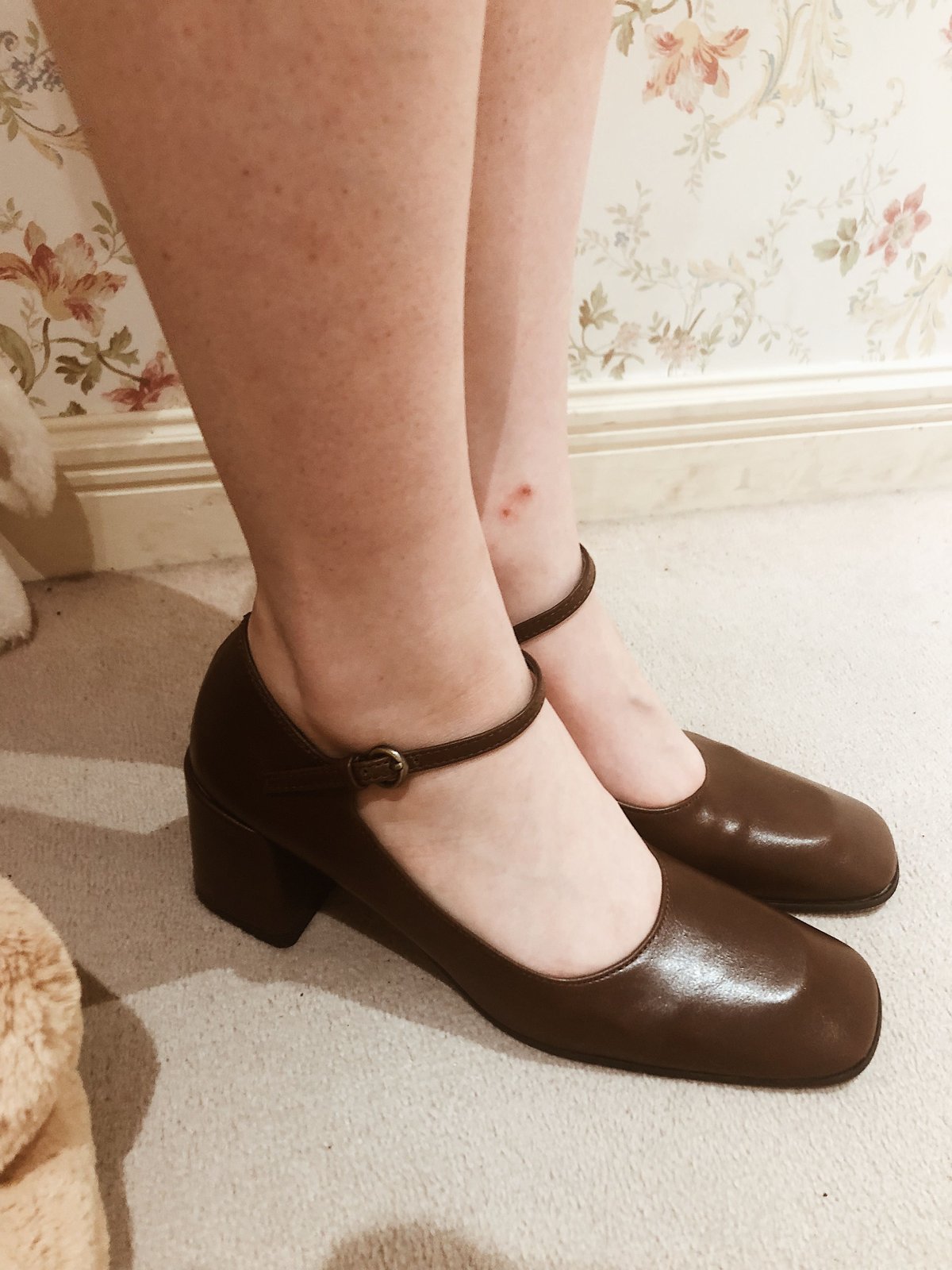 square toe pumps | épine