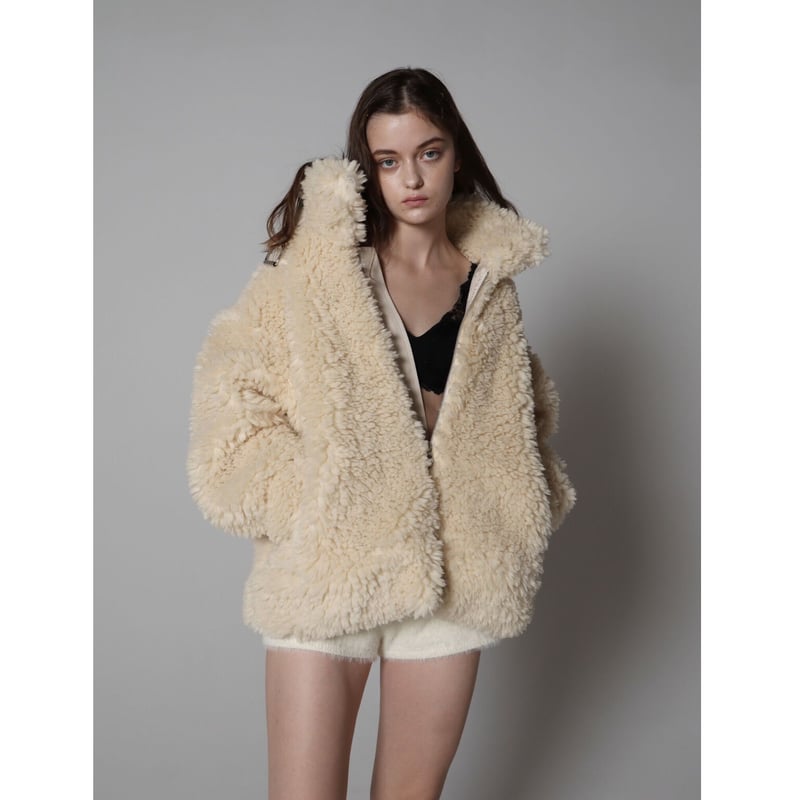 IVE レイ着用】epine sheep mouton coat - amsfilling.com