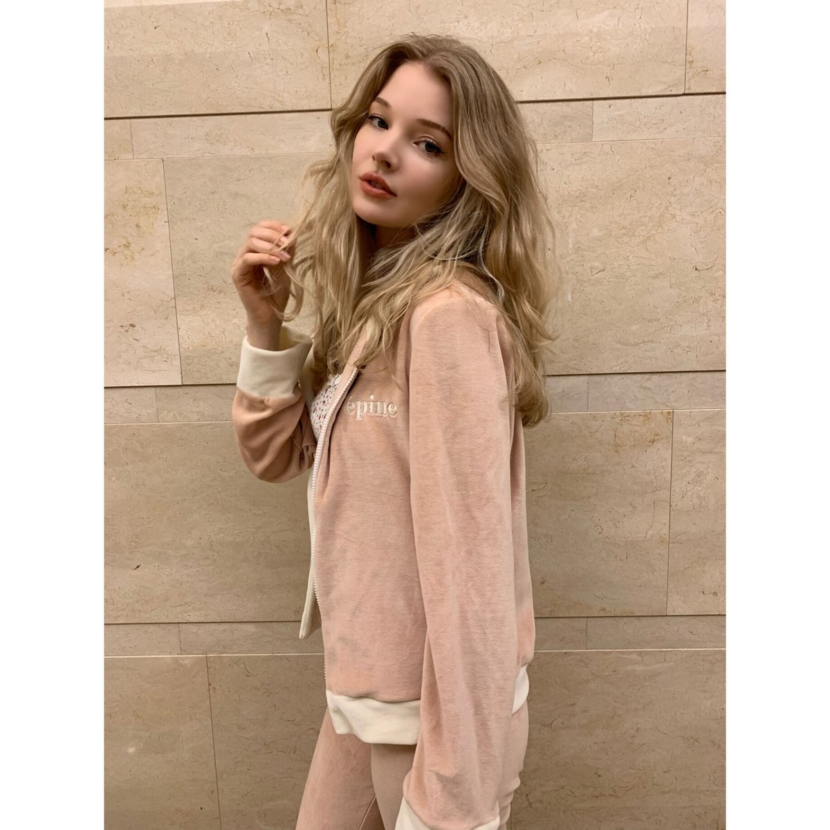 限定品】épine jersey set up pink beige | épine 限定品】épine jersey set up pink beige | épine