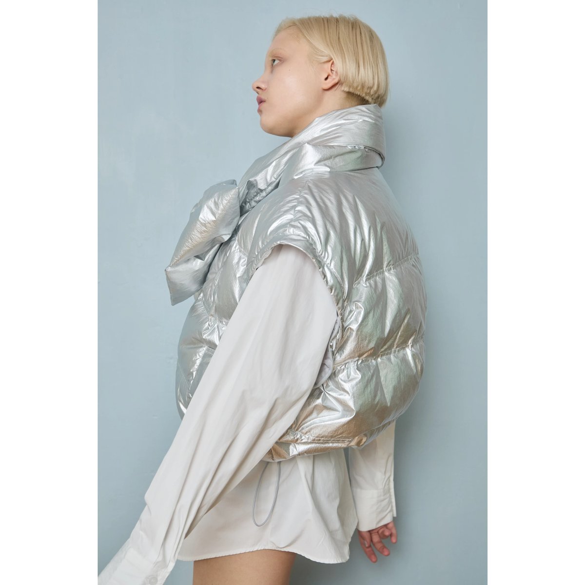 é ribbon muffler down coat（4color） | épine