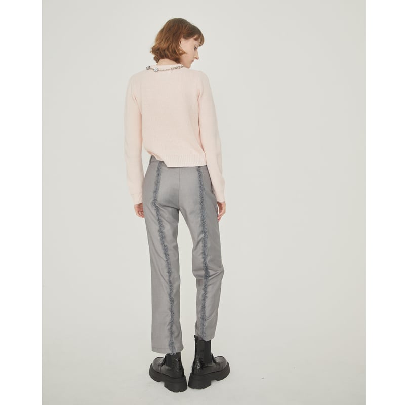 エピヌ　é tulle frill long tee epine é tulle frill long tee グレー - メルカリ