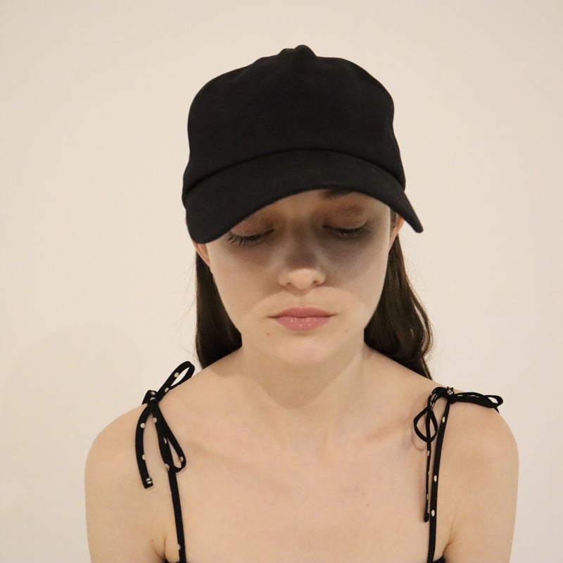 エピヌ　キャップ　黒 エピヌ キャップ 黒 é cotton cap black | épine