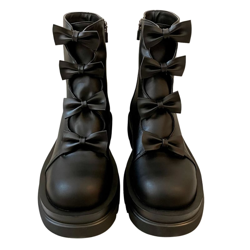 ribbon goa boots | épine