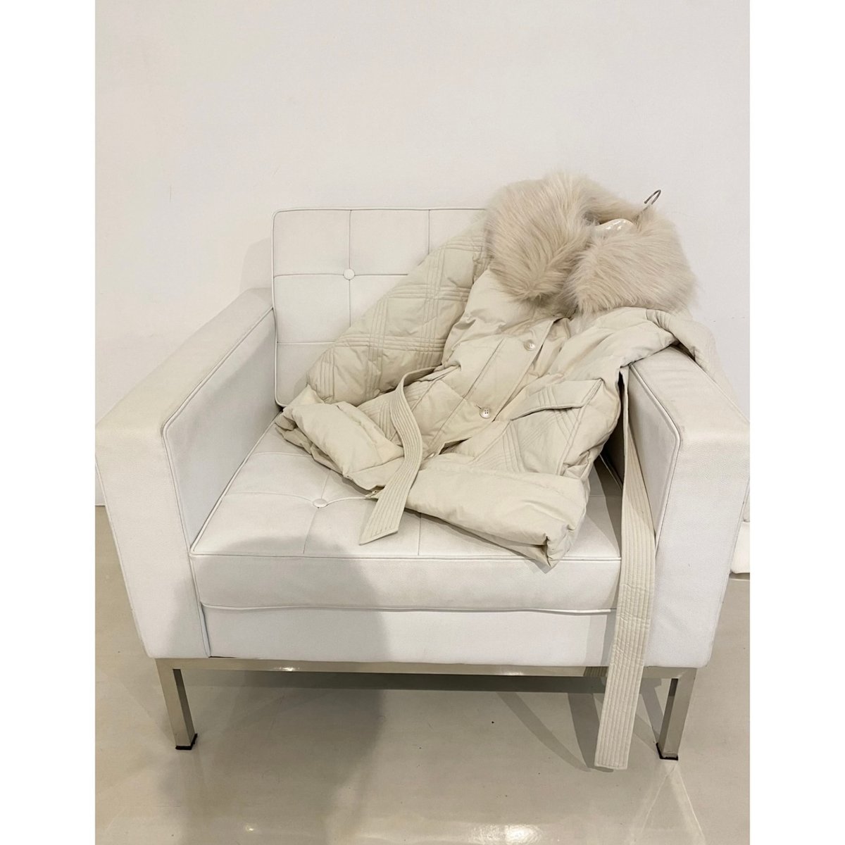 fur collar quilting down coat (2color) | épine fur collar quilting down coat (2color) | épine