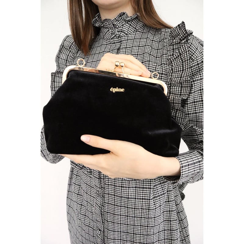 épine logo 2way bag velvet | épine 