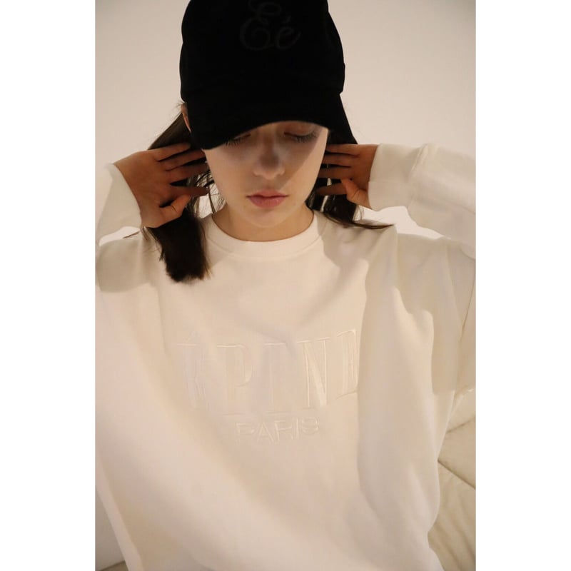 ÉPINE PARIS big sweat white×white | épine