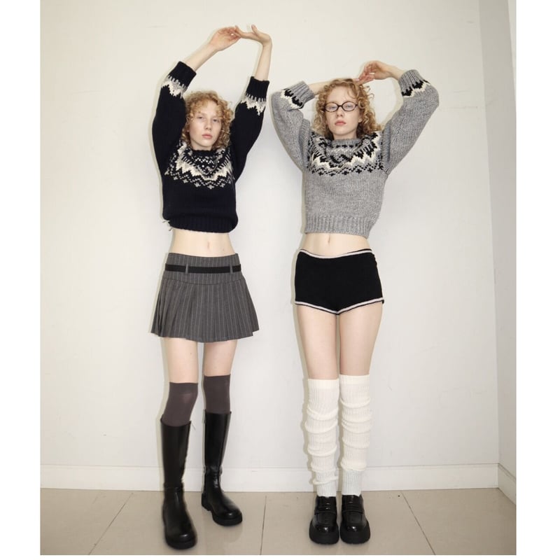 bijou Nordic knit (3color) | épine bijou Nordic knit (3color) | épine