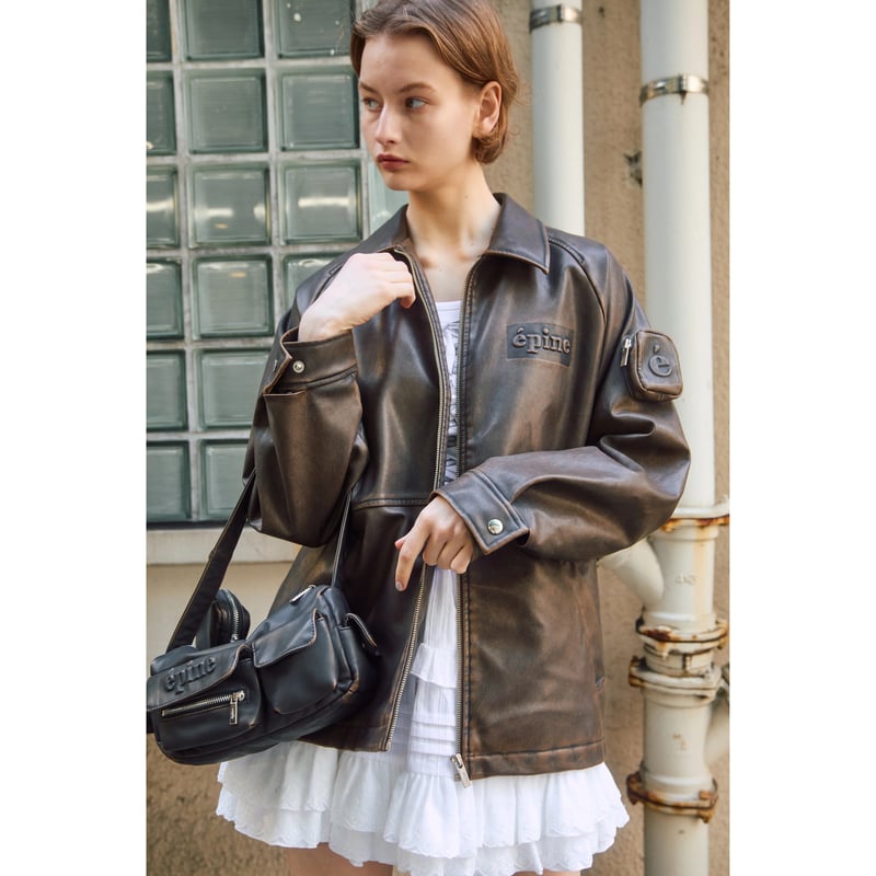 épine leather jacket(2color) | épine épine leather jacket(2color) | épine