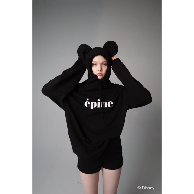 Mickey＞ ear design hoodie | épine