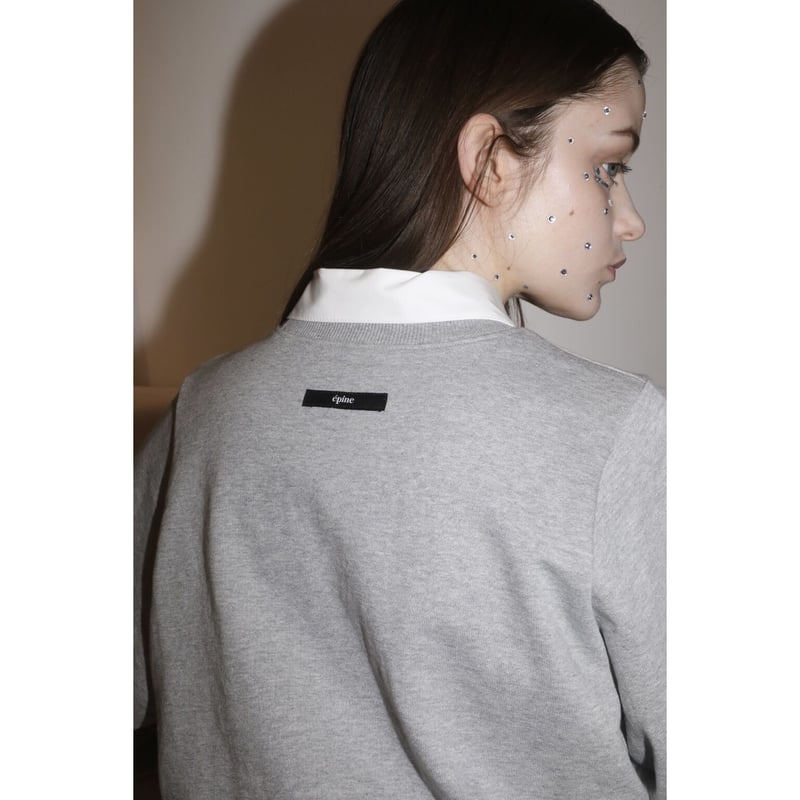 épine label bijou sweat tops （2color） | épine