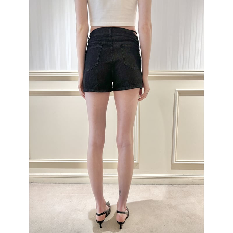 bijou slash short pants denim | épine bijou slash short pants denim | épine