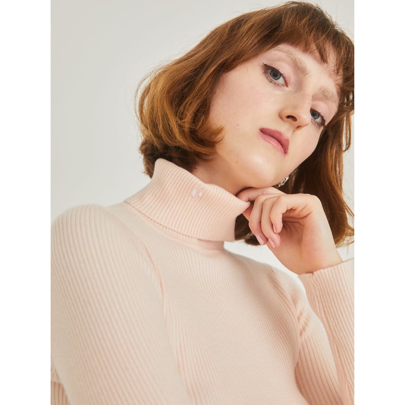 é rib knit high neck（7color） | épine