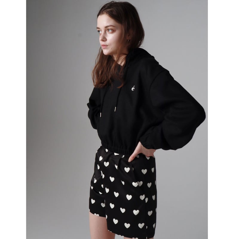 é knit jersey set up black | épine