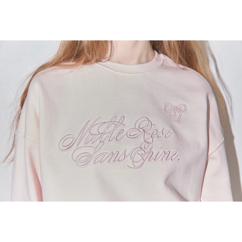 epine エピヌ ribbon Nulle rose sans sweat