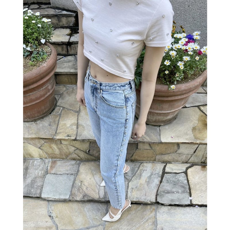 完売 エピヌ epine épine bijou jeans デニム/ジーンズ