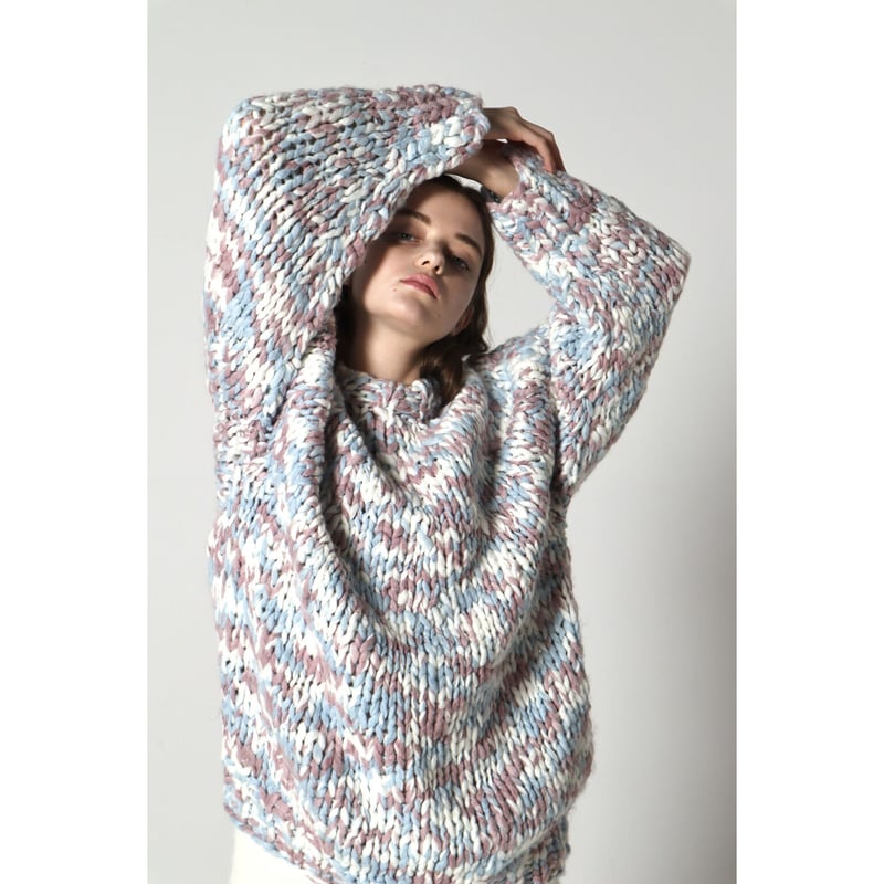 handmade knit marble | épine 