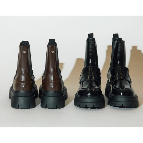 Heart studs loafer boots（2color） | épine