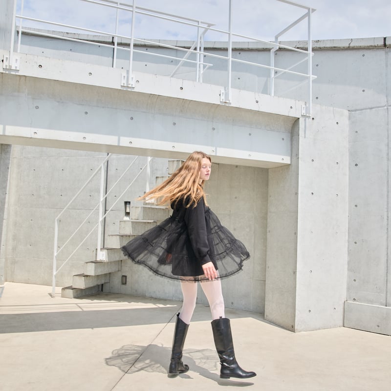 é volume tulle hoodie(2color) | épine é volume tulle hoodie(2color) | épine