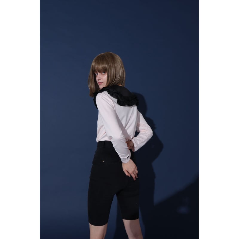 エピヌ épine double ribbon frill blouse épine double frill collar（2color） | épine