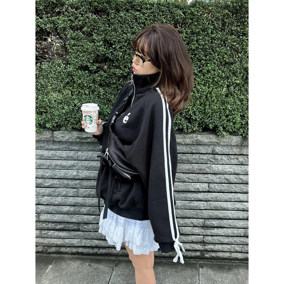é sport line half zip sweat グレー エピヌスウェット é sport line half zip sweat グレー エピヌスウェット