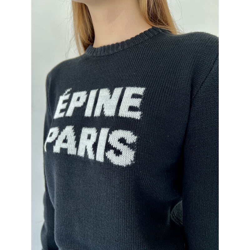 ÉPINE PARIS knit black | épine 