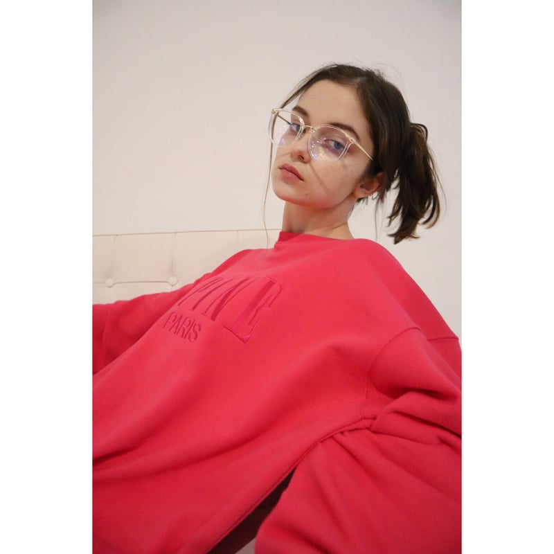 ÉPINE PARIS big sweat pink×pink | épine ÉPINE PARIS big sweat pink×pink | épine